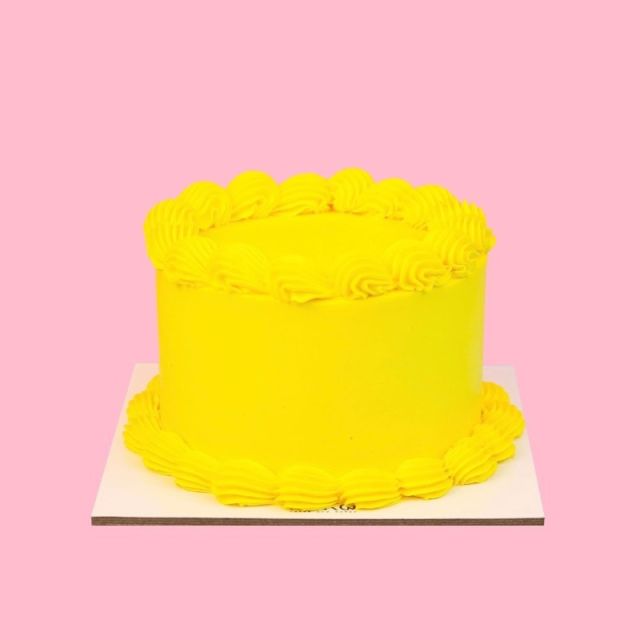 Yellow Basic Cake
